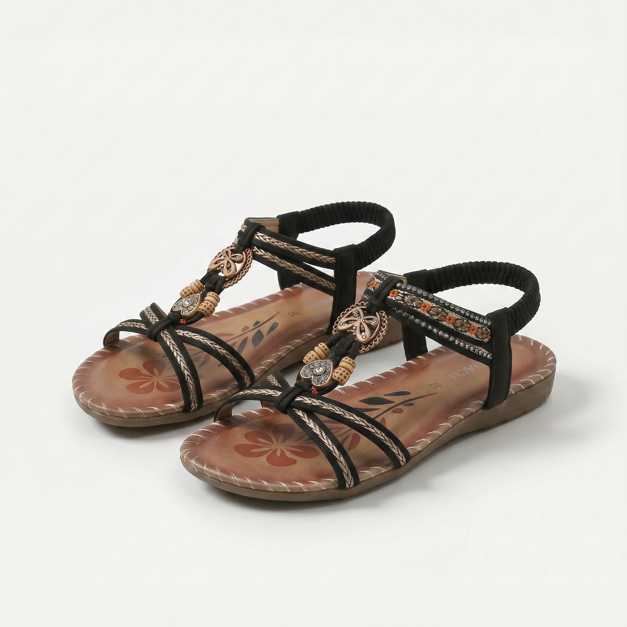 Black/Brown / US 12.5–13